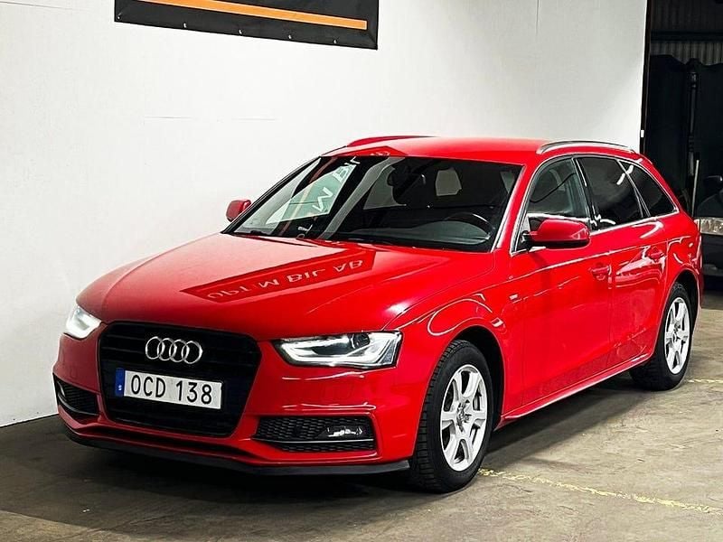 Röd Begagnad 2014 Audi A4 S-Line Kombi | 94 900 kr (Marknadspris) - Bild 1/4