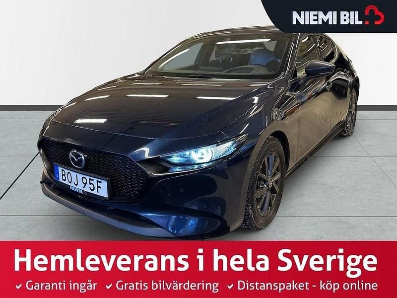 Begagnad Mazda 3 180 HK (132 kW) 2019 Blå Halvkombi