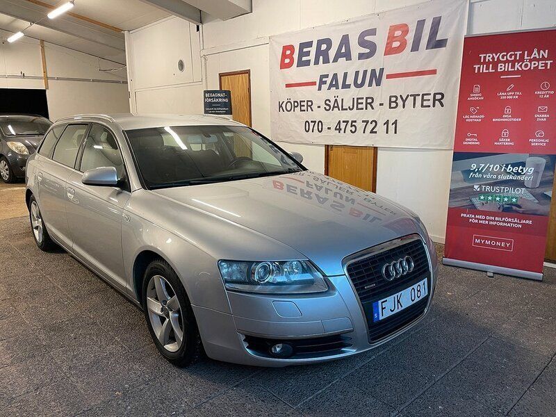 Ljusgrå Begagnad 2007 Audi A6 Proline Kombi | 39 900 kr (Marknadspris) - Bild 1/4