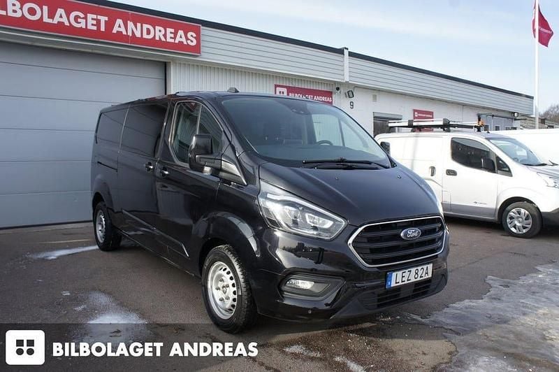 Begagnad Ford Transit Custom 170 HK (125 kW) 2020 Svart Van