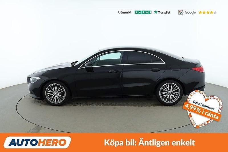 Begagnad Mercedes CLA200 Progressive 151 HK (111 kW) 2019 Svart Sedan