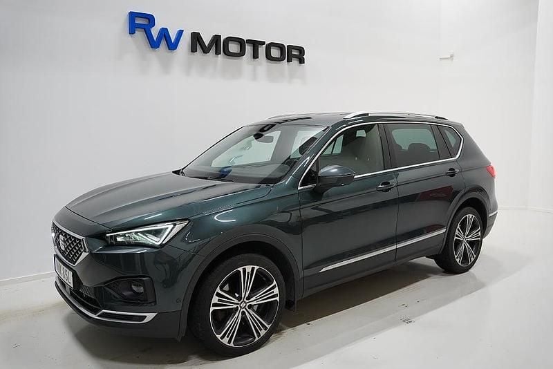 Mörkgrön (grön) Begagnad 2019 Seat Tarraco 4Drive SUV | 224 900 kr (Bra pris) - Bild 1/4