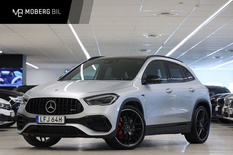 Silver Begagnad 2023 Mercedes GLA45 AMG AMG SUV | 549 900 kr - Bild 1/3