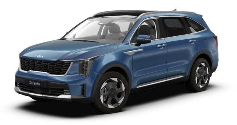 Blå (mineral blue metallic) Ny 2025 Kia Sorento Advance SUV | 624 899 kr (Marknadspris) - Bild 1/1
