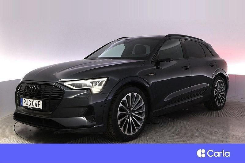 Grå Begagnad 2019 Audi e-tron Advanced SUV | 309 900 kr (Superpris) - Bild 1/4