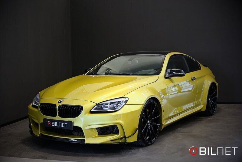 Gul Begagnad 2016 BMW 650 Sportkupé | 499 900 kr (Dyr) - Bild 1/4