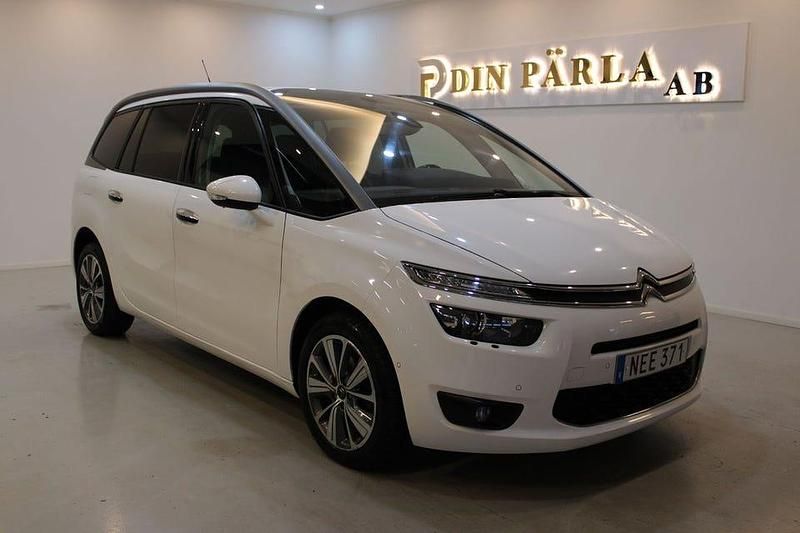Vit Begagnad 2016 Citroën Grand C4 Picasso Minibuss | 109 900 kr (Marknadspris) - Bild 1/4