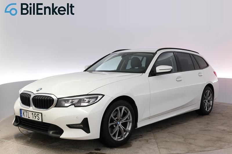 Begagnad BMW 320 Sport Line 192 HK (141 kW) 2019 Vit Kombi
