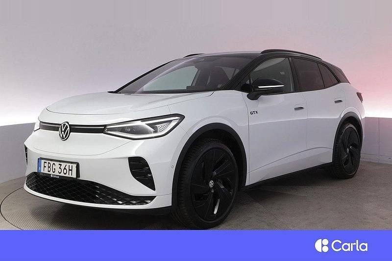 Vit Begagnad 2023 VW ID.4 GTX SUV | 449 900 kr (Dyr) - Bild 1/4