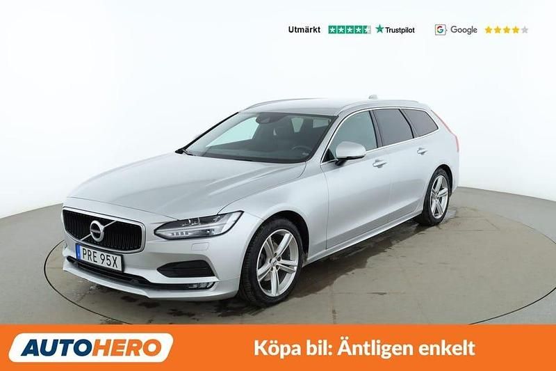 Silver Begagnad 2019 Volvo V90 Momentum Kombi | 309 000 kr (Lite dyr) - Bild 1/4