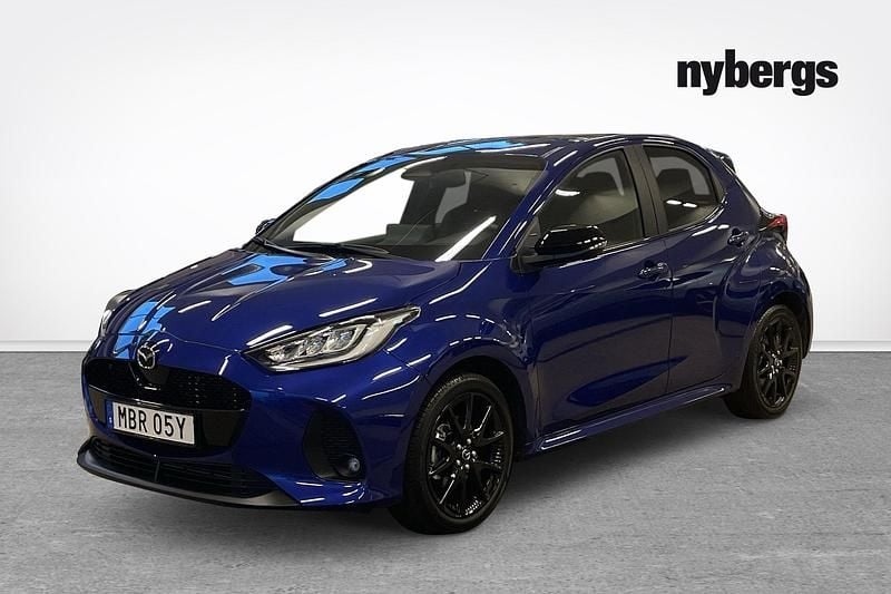 Blå Begagnad 2024 Mazda 2 Homura-Line Halvkombi | 279 000 kr (Marknadspris) - Bild 1/4