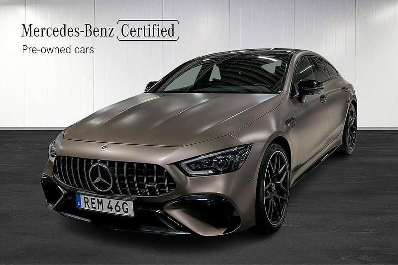 Vit Begagnad 2022 Mercedes AMG GT63 S E Performance AMG Sportkupé | 1 449 000 kr - Bild 1/4