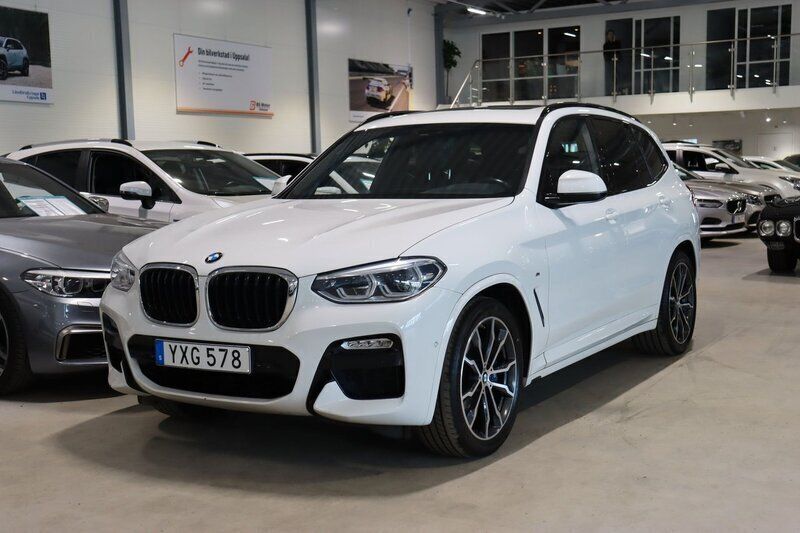 Vit Begagnad 2018 BMW X3 M Sport SUV | 349 900 kr - Bild 1/4
