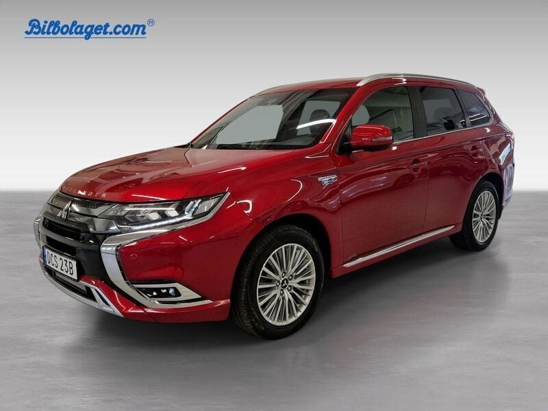 Röd Begagnad 2020 Mitsubishi Outlander P-HEV SUV | 269 500 kr (Marknadspris) - Bild 1/4