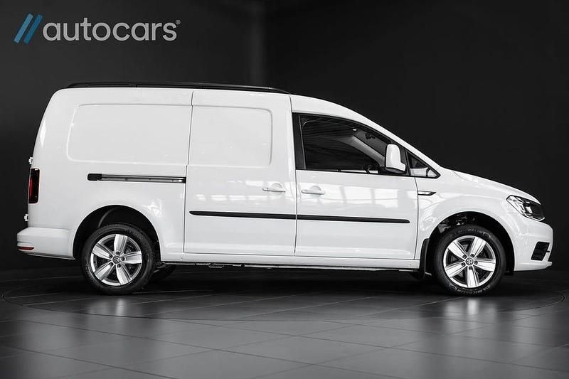Vit Begagnad 2019 VW Caddy Maxi Minibuss | 298 750 kr - Bild 1/4