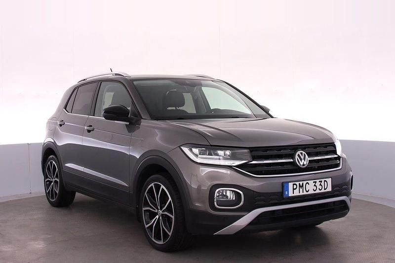 Grå Begagnad 2019 VW T-Cross GT SUV | 215 000 kr (Marknadspris) - Bild 1/4