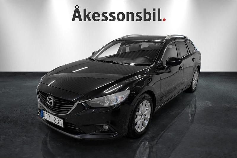 Svart Begagnad 2012 Mazda 6 Vision Kombi | 49 000 kr (Dyr) - Bild 1/4