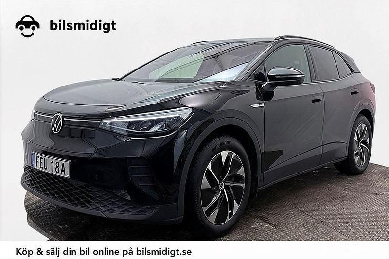 Svart Begagnad 2022 VW ID.4 Comfortline SUV | 318 900 kr (Lite dyr) - Bild 1/3