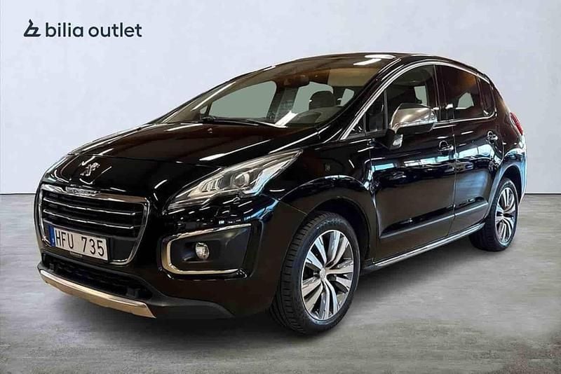 Svart Begagnad 2013 Peugeot 3008 Kombi | 99 900 kr - Bild 1/1