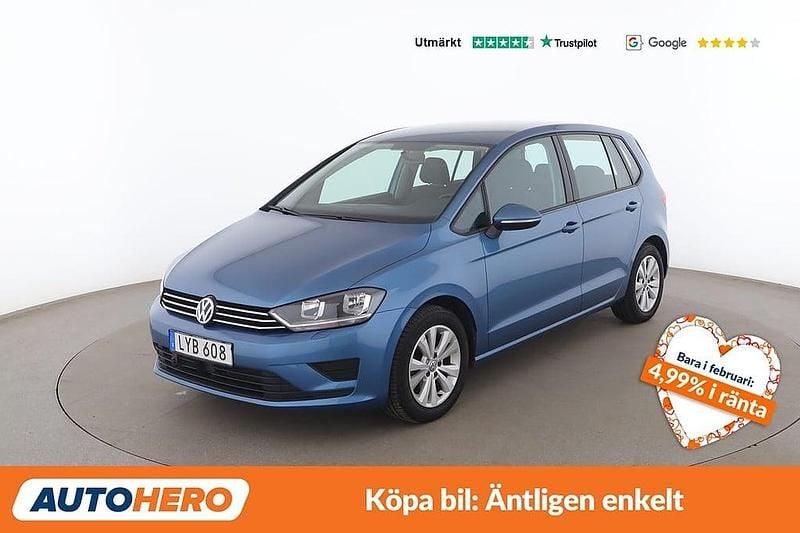 Begagnad VW Golf VII 112 HK (82 kW) 2015 Blå Halvkombi