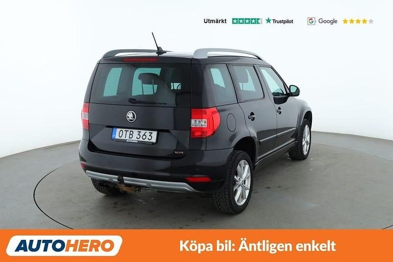 Begagnad Skoda Yeti Elegance 141 HK (103 kW) 2014 Svart SUV