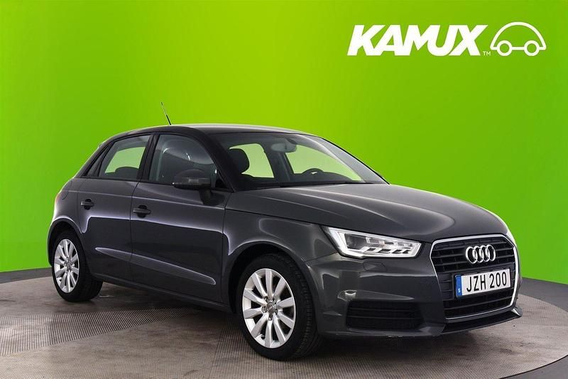 Grå Begagnad 2016 Audi A1 Sportback Sport Halvkombi | 118 800 kr (Bra pris) - Bild 1/3