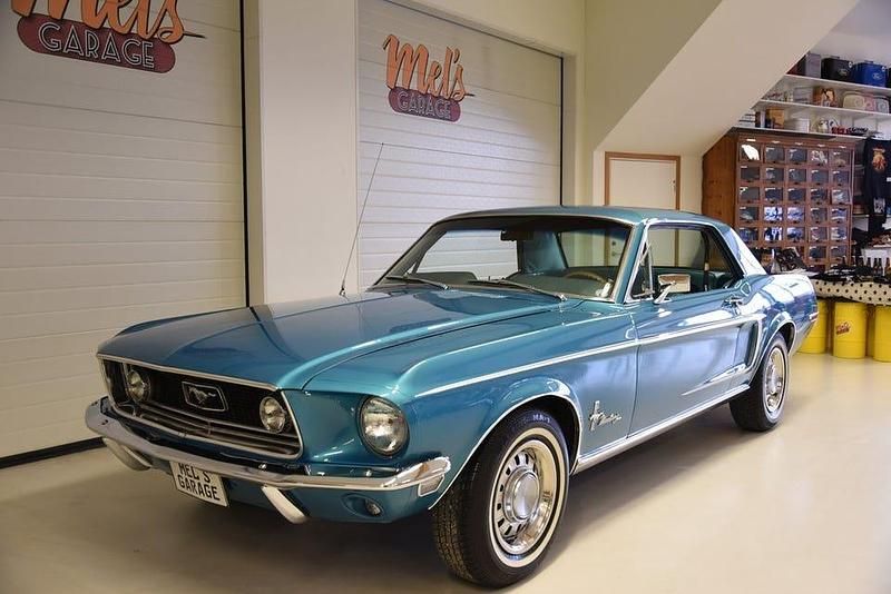 Begagnad Ford Mustang GT 199 HK (146 kW) 1968 Blå Sedan