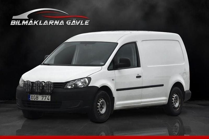 Vit Begagnad 2012 VW Caddy Maxi Minibuss | 79 999 kr (Marknadspris) - Bild 1/4