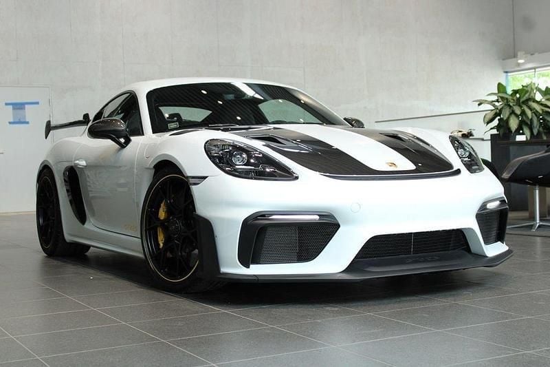 Vit Ny 2024 Porsche 718 Cayman GT4 Sportkupé | 2 095 600 kr - Bild 1/4