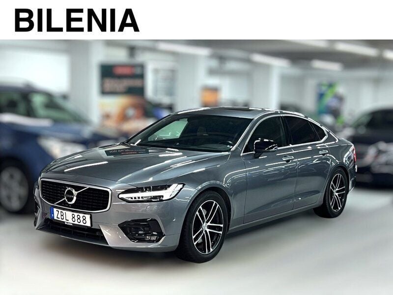 Grå Begagnad 2017 Volvo S90 R-Design Sedan | 269 900 kr - Bild 1/3