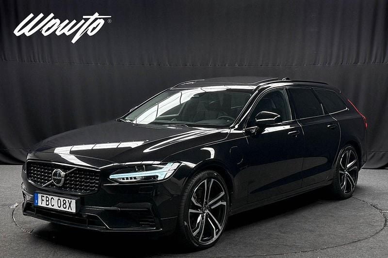 Svart Begagnad 2022 Volvo V90 Ultimate Kombi | 489 800 kr (Bra pris) - Bild 1/3