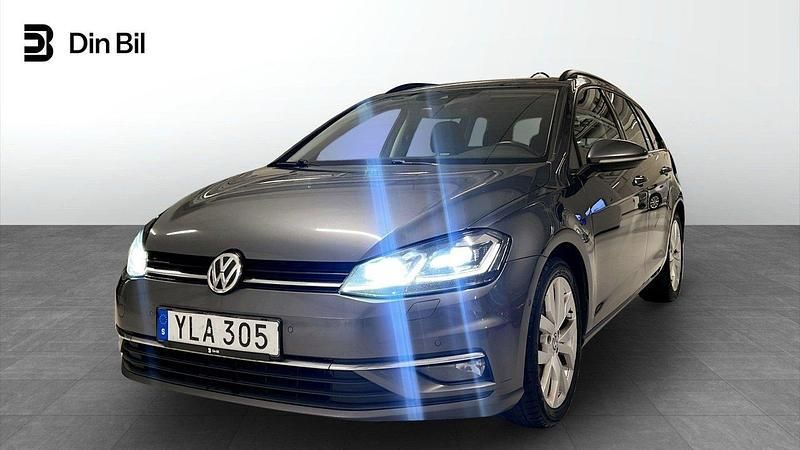 Mörkgrå Begagnad 2017 VW Golf VII Highline Kombi | 154 900 kr (Bra pris) - Bild 1/4