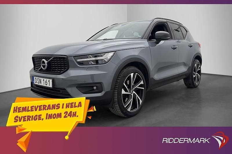 Begagnad Volvo XC40 R-Design 190 HK (139 kW) 2019 Grå SUV
