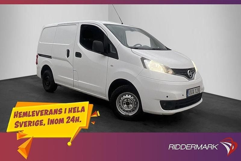 Vit Begagnad 2018 Nissan NV200 Minibuss | 89 900 kr - Bild 1/3