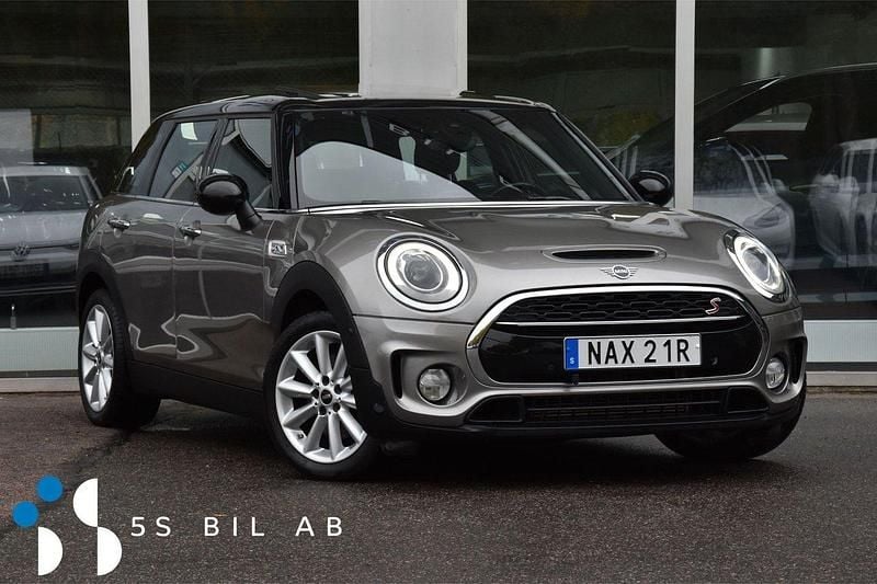 Grå Begagnad 2019 Mini Cooper S Clubman Salt Kombi | 217 900 kr (Bra pris) - Bild 1/4