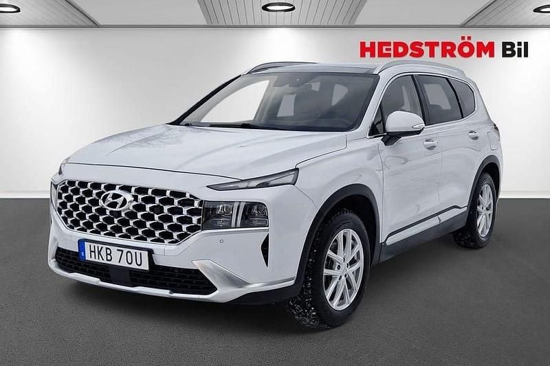 Begagnad Hyundai Santa Fe 268 HK (197 kW) 2021 Vit SUV