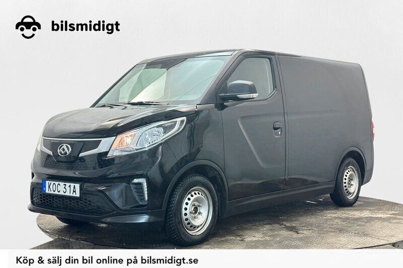 Svart Begagnad 2022 Maxus eDeliver 3 Van | 194 900 kr - Bild 1/3