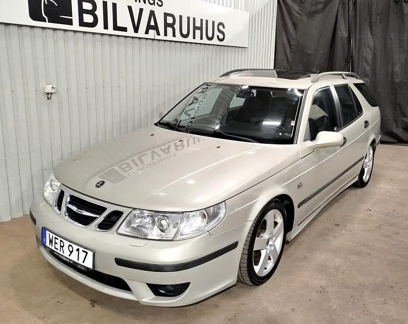 Begagnad Saab 9-5 Aero 250 HK (183 kW) 2004 Grå Kombi