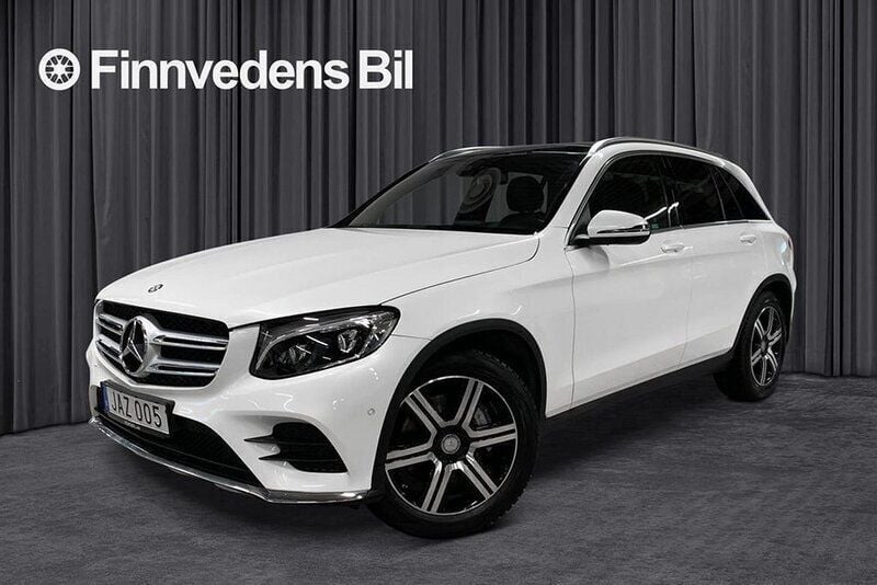 Vit Begagnad 2015 Mercedes GLC220 SUV | 319 000 kr (Marknadspris) - Bild 1/4