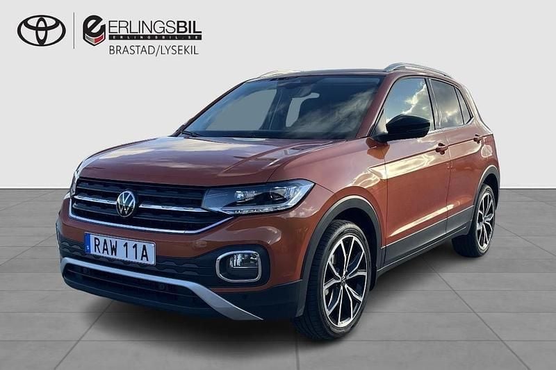 Orange Begagnad 2023 VW T-Cross GT SUV | 249 000 kr (Marknadspris) - Bild 1/4