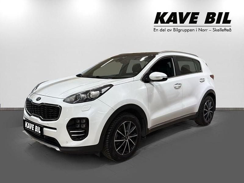 Vit Begagnad 2016 Kia Sportage GT-Line SUV | 179 900 kr (Marknadspris) - Bild 1/4