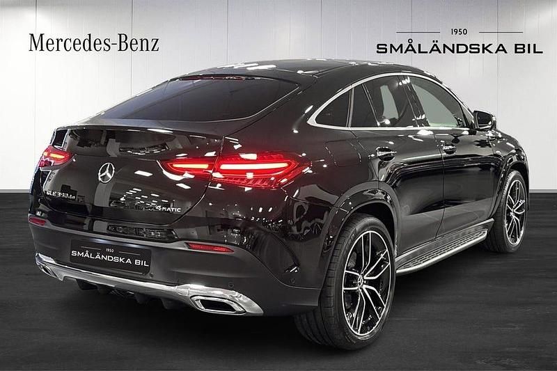 Ny Mercedes GLE350 333 HK (244 kW) 2025 Svart Sportkupé