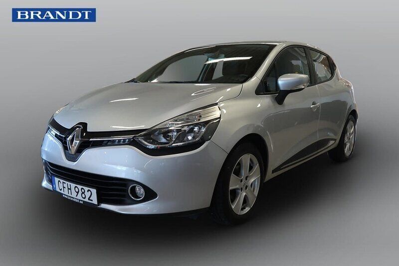 Silver Begagnad 2014 Renault Clio IV Dynamique Halvkombi | 89 900 kr (Marknadspris) - Bild 1/4