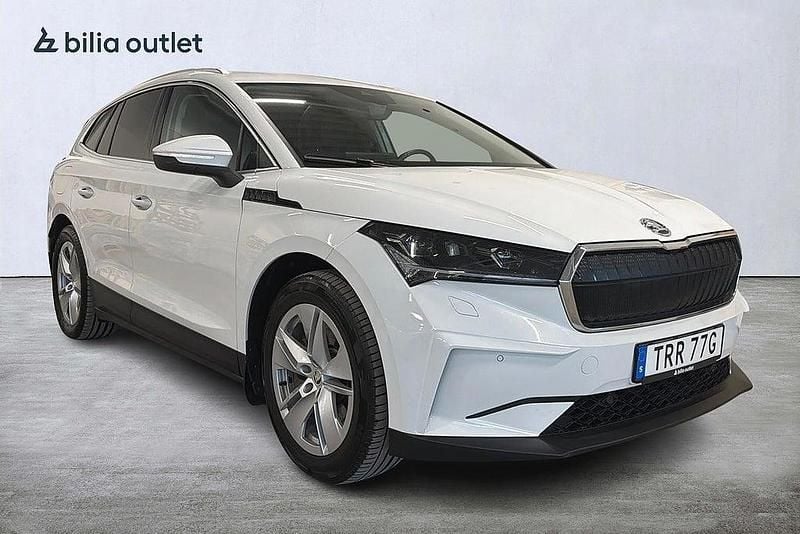 Begagnad Skoda Enyaq iV 194 kW (265 HK) 2022 Vit SUV