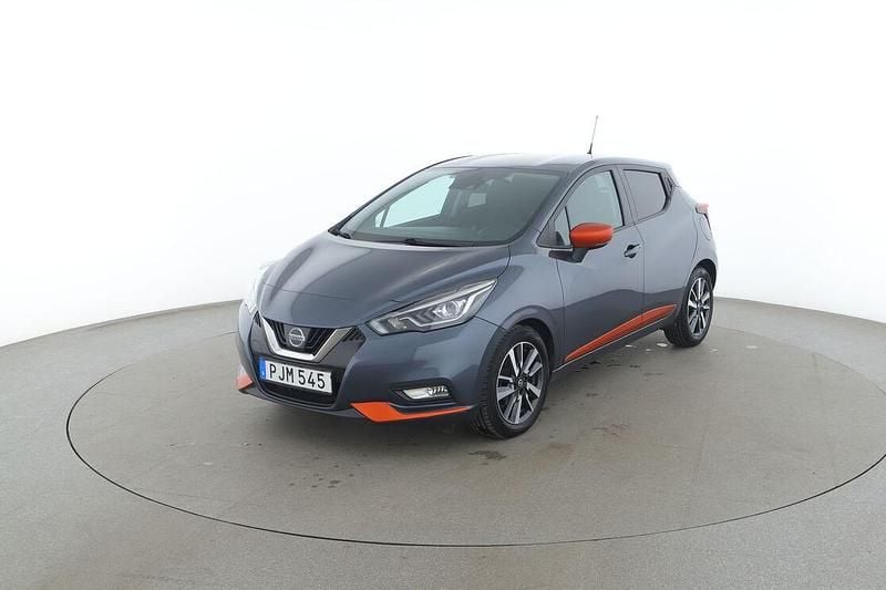 Grå Begagnad 2017 Nissan Micra Halvkombi | 98 000 kr (Marknadspris) - Bild 1/3