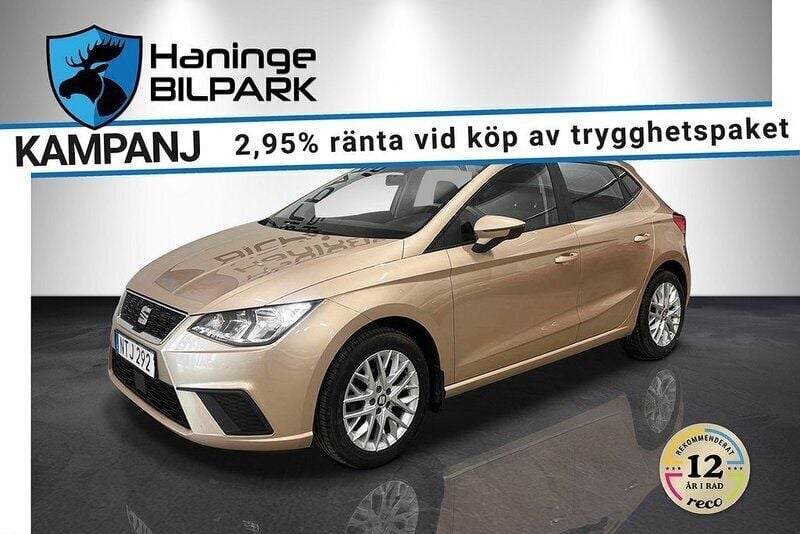 Lila Begagnad 2018 Seat Ibiza Halvkombi | 94 900 kr (Marknadspris) - Bild 1/2
