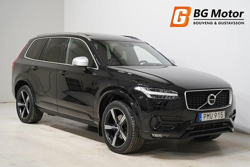 Begagnad Volvo XC90 R-Design 250 HK (183 kW) 2018 Svart SUV