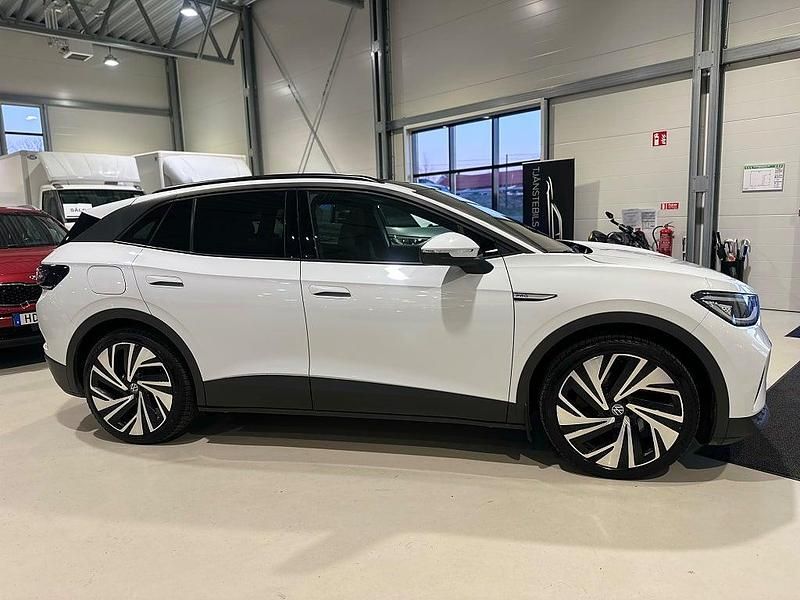 Begagnad VW ID.4 Pro Performance 150 kW (204 HK) 2021 Vit SUV