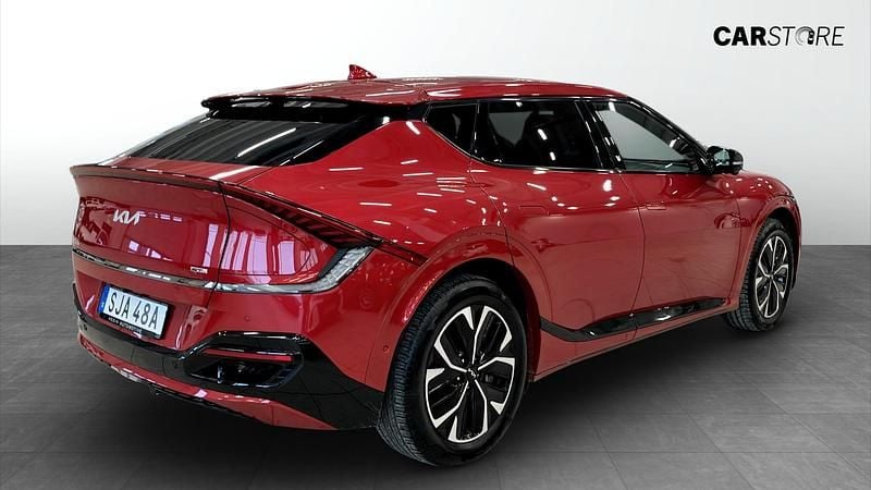 Begagnad Kia EV6 239 kW (325 HK) 2022 Röd SUV