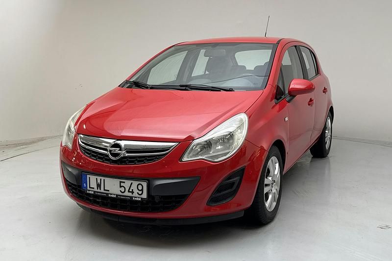 Röd Begagnad 2012 Opel Corsa Enjoy | 78 000 kr - Bild 1/4